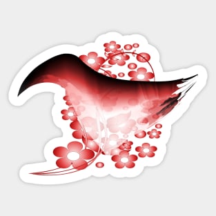 Red Bird Sticker